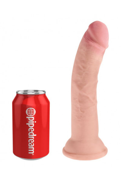 Телесный фаллоимитатор на присоске 8 Triple Density Cock - 24,1 см. Телесный фаллоимитатор на присоске 8 Triple Density Cock - 24,1 см.