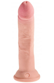 Телесный фаллоимитатор на присоске 8 Triple Density Cock - 24,1 см.