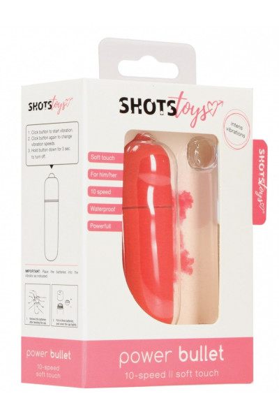 Розовая вибропуля Power Bullet - 6,2 см. Розовая вибропуля Power Bullet - 6,2 см.