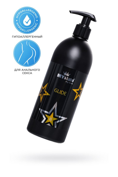 Анальный лубрикант на водной основе MyLube GLIDE - 500 мл. Анальный лубрикант на водной основе MyLube GLIDE - 500 мл.
