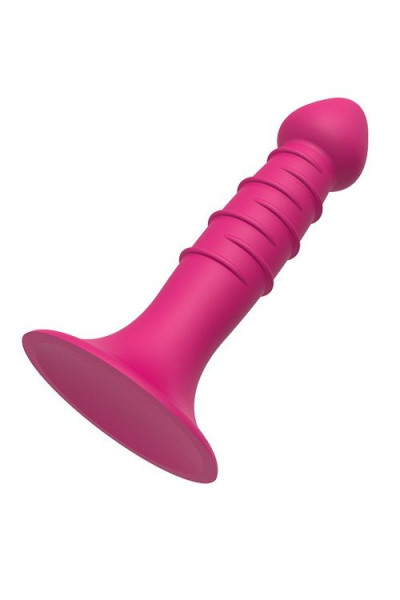 Розовая анальная пробка-фаллос SPIRAL PLUG - 13,5 см. Розовая анальная пробка-фаллос SPIRAL PLUG - 13,5 см.