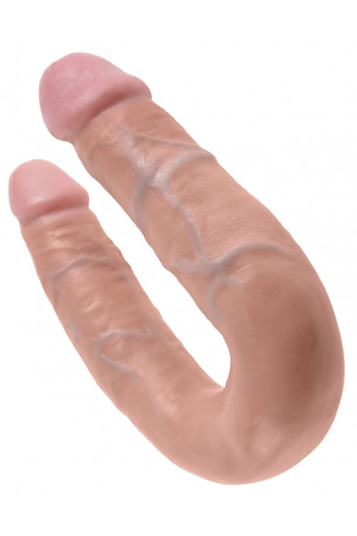 Двусторонний фаллоимитатор U-Shaped Medium Double Trouble - 34,6 см. Двусторонний фаллоимитатор U-Shaped Medium Double Trouble - 34,6 см.