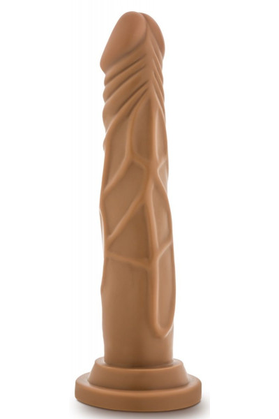 Кофейный фаллоимитатор без мошонки Dr. Skin Realistic Cock Basic 7.5 - 19 см. Кофейный фаллоимитатор без мошонки Dr. Skin Realistic Cock Basic 7.5 - 19 см.