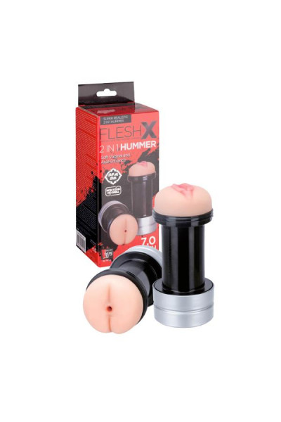 Мастурбатор 2-в-1 REALSTUFF 2 IN 1 HUMMER ANUS VAGINA: вагина и анус Мастурбатор 2-в-1 REALSTUFF 2 IN 1 HUMMER ANUS VAGINA: вагина и анус