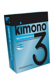Текстурированные презервативы KIMONO - 3 шт.