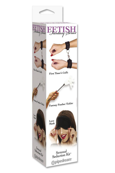 Набор фиксаций для эротических игр с перышком Sensual Seduction Kit Набор фиксаций для эротических игр с перышком Sensual Seduction Kit