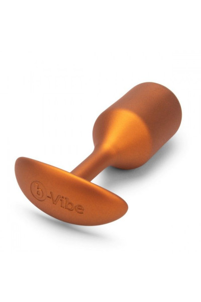 Пробка для ношения цветы бронзы B-vibe Snug Plug 2 - 11 см. Пробка для ношения цветы бронзы B-vibe Snug Plug 2 - 11 см.