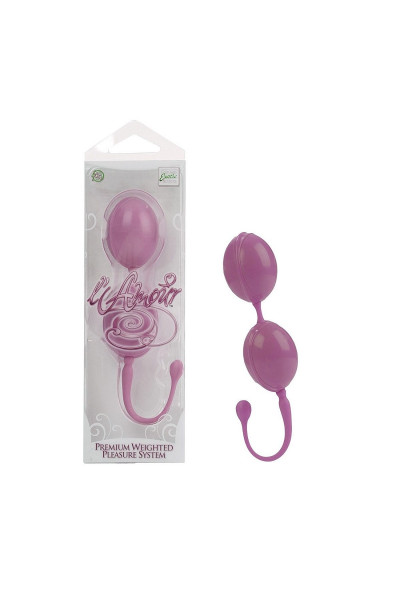 Розовые вагинальные шарики LAmour Premium Weighted Pleasure System Розовые вагинальные шарики LAmour Premium Weighted Pleasure System