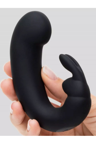 Черный мини-вибратор кролик Sensation Rechargeable G-Spot Rabbit Vibrator - 11,4 см. Черный мини-вибратор кролик Sensation Rechargeable G-Spot Rabbit Vibrator - 11,4 см.