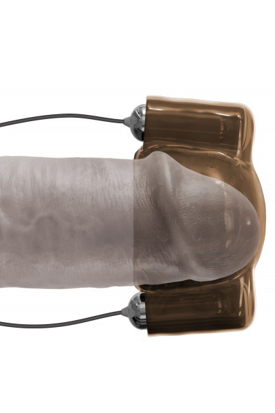 Дымчатый вибростимулятор головки пениса Dual Vibrating Head Teaser Дымчатый вибростимулятор головки пениса Dual Vibrating Head Teaser