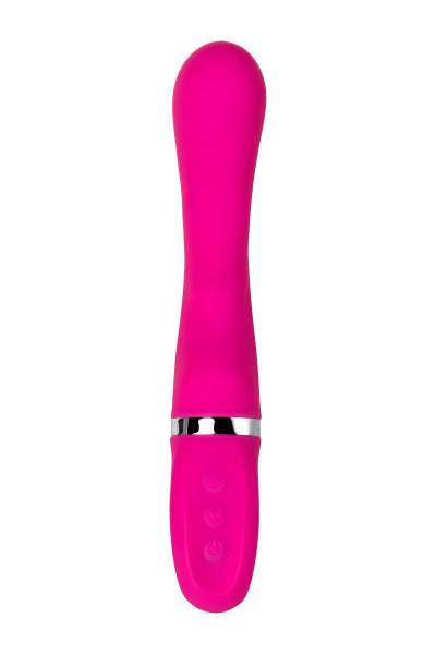 Розовый вибратор JOS PILO с WOW-режимом - 20 см. Розовый вибратор JOS PILO с WOW-режимом - 20 см.
