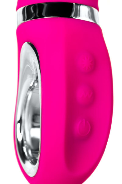 Розовый вибратор JOS PILO с WOW-режимом - 20 см. Розовый вибратор JOS PILO с WOW-режимом - 20 см.