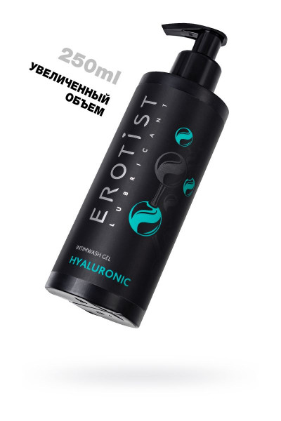 Гель для интимной гигиены с гиалуроновой кислотой Erotist Hyaluronic - 250 мл. Гель для интимной гигиены с гиалуроновой кислотой Erotist Hyaluronic - 250 мл.