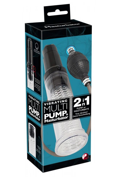 Вакуумная помпа-мастурбатор Vibrating Multi Pump Masturbator Вакуумная помпа-мастурбатор Vibrating Multi Pump Masturbator