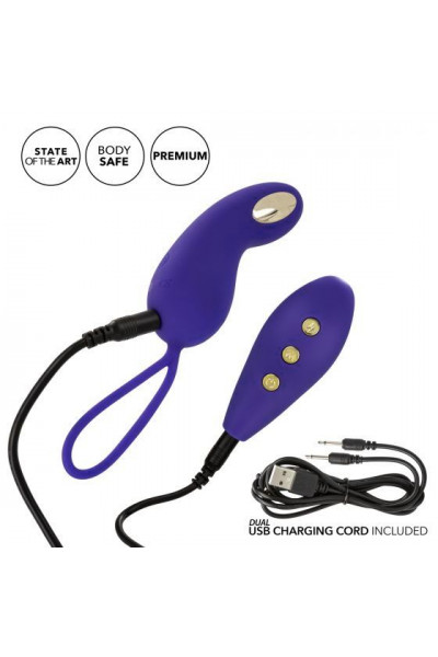 Фиолетовый вибротренажёр Кегеля с электростимуляцией Intimate E-Stimulator Remote Teaser Фиолетовый вибротренажёр Кегеля с электростимуляцией Intimate E-Stimulator Remote Teaser