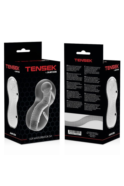 Прозрачный мастурбатор TENSEK Lux Masturbator #3 Прозрачный мастурбатор TENSEK Lux Masturbator #3