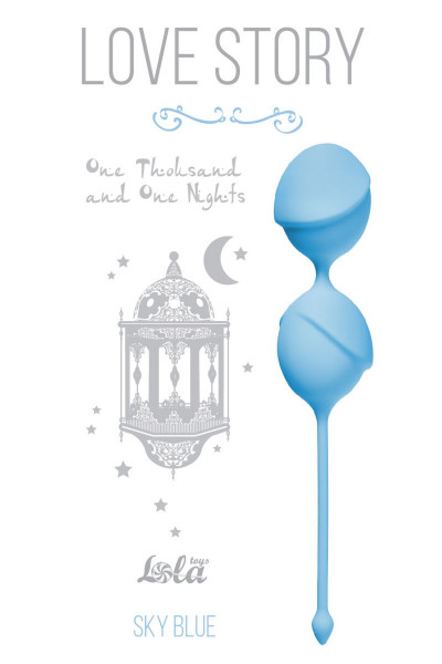 Голубые вагинальные шарики One Thousand and One Nights Голубые вагинальные шарики One Thousand and One Nights