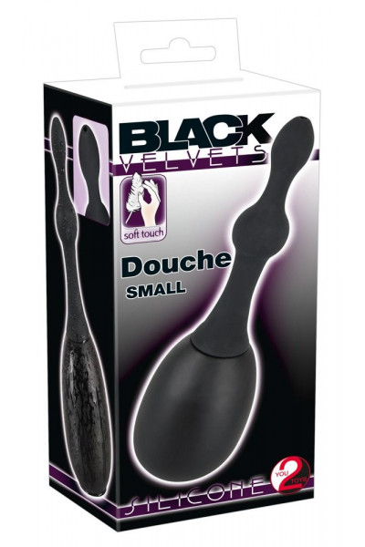 Анальный душ-стимулятор малого размера Black Velvets Анальный душ-стимулятор малого размера Black Velvets
