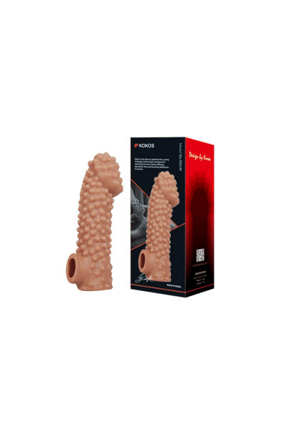 Насадка на фаллос с бугорками Cock Sleeve 004 Size L - 17,6 см. Насадка на фаллос с бугорками Cock Sleeve 004 Size L - 17,6 см.