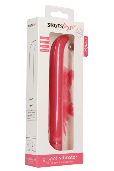 Розовый компактный вибростимулятор G-Spot Vibrator - 16 см. Розовый компактный вибростимулятор G-Spot Vibrator - 16 см.
