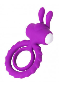 Фиолетовое эрекционное кольцо на пенис JOS GOOD BUNNY