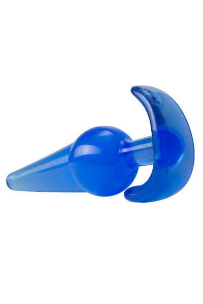 Синяя анальная пробка в форме якоря Large Anal Plug - 12,2 см. Синяя анальная пробка в форме якоря Large Anal Plug - 12,2 см.