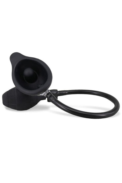 Чёрная вибропомпа для вагины с 7 режимами вибрации VIBRATING VAGINA PUMP Чёрная вибропомпа для вагины с 7 режимами вибрации VIBRATING VAGINA PUMP