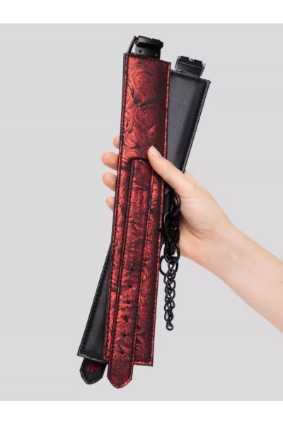 Изысканный набор фиксаций на кровати Reversible Under Mattress Restraint Set Изысканный набор фиксаций на кровати Reversible Under Mattress Restraint Set