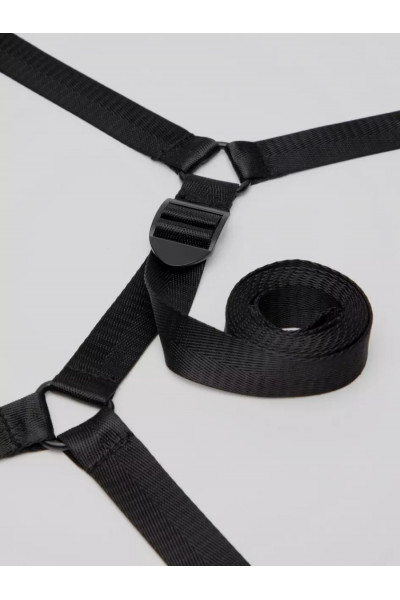 Изысканный набор фиксаций на кровати Reversible Under Mattress Restraint Set Изысканный набор фиксаций на кровати Reversible Under Mattress Restraint Set