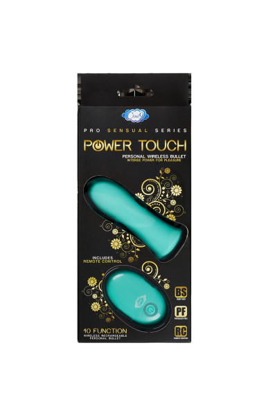 Зеленая вибропуля с пультом ДУ Pro Sensual Bullet Vibrator Зеленая вибропуля с пультом ДУ Pro Sensual Bullet Vibrator
