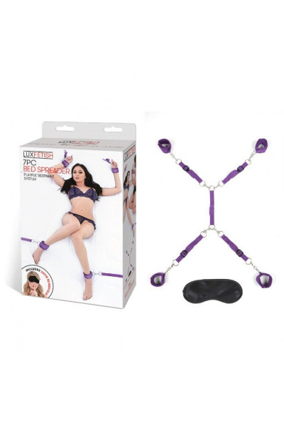 Фиолетовый набор фиксаций на кровати Classic Bed Spreader Фиолетовый набор фиксаций на кровати Classic Bed Spreader