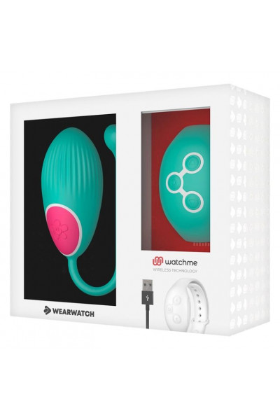 Зеленое виброяйцо с пультом-часами Wearwatch Egg Wireless Watchme Зеленое виброяйцо с пультом-часами Wearwatch Egg Wireless Watchme