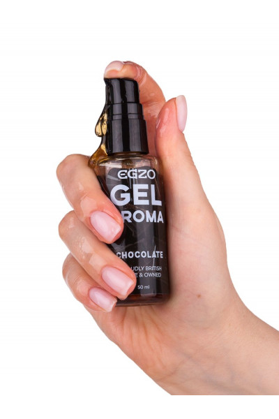 Интимный лубрикант Egzo Aroma с ароматом шоколада - 50 мл. Интимный лубрикант Egzo Aroma с ароматом шоколада - 50 мл.