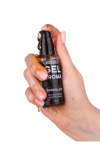Интимный лубрикант Egzo Aroma с ароматом шоколада - 50 мл. Интимный лубрикант Egzo Aroma с ароматом шоколада - 50 мл.
