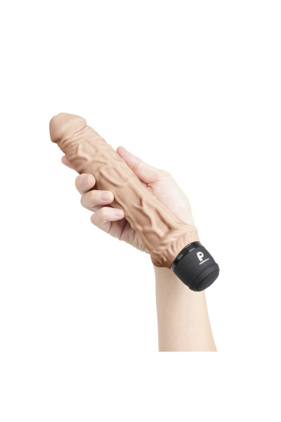 Телесный вибратор-реалистик 8 Girthy Realistic Vibrator - 24,5 см. Телесный вибратор-реалистик 8 Girthy Realistic Vibrator - 24,5 см.