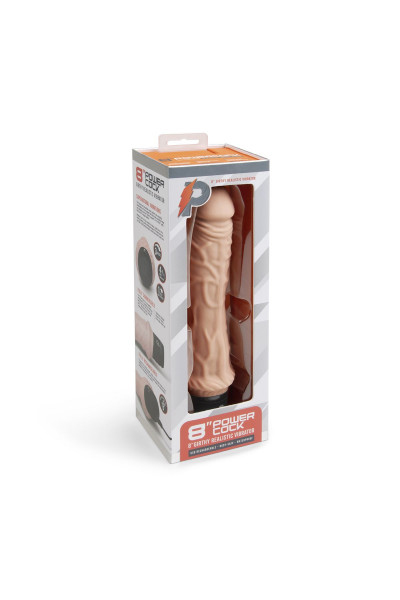 Телесный вибратор-реалистик 8 Girthy Realistic Vibrator - 24,5 см. Телесный вибратор-реалистик 8 Girthy Realistic Vibrator - 24,5 см.