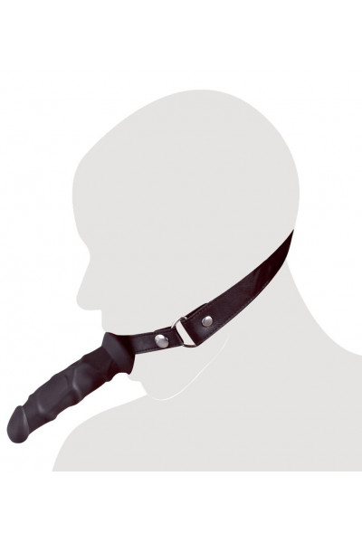 Кляп с наружным фаллоимитатором Knebel mit Dildo Кляп с наружным фаллоимитатором Knebel mit Dildo