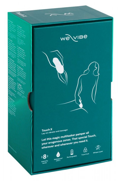 Изумрудный вибростимулятор We-Vibe Touch X Изумрудный вибростимулятор We-Vibe Touch X