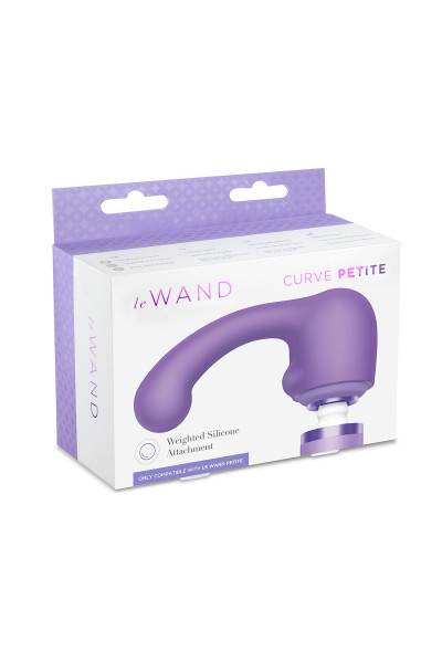 Фиолетовая утяжеленная насадка CURVE для массажера Le Wand Фиолетовая утяжеленная насадка CURVE для массажера Le Wand