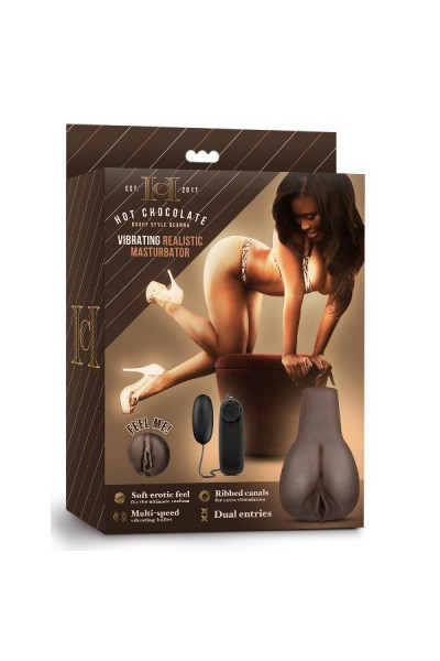 Коричневый мастурбатор-вагина Doggy Style Deanna Vibrating Realistic Masturbator Коричневый мастурбатор-вагина Doggy Style Deanna Vibrating Realistic Masturbator