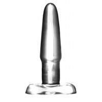 Прозрачная желейная втулка-конус JELLY JOY FLAWLESS CLEAR - 15,2 см.