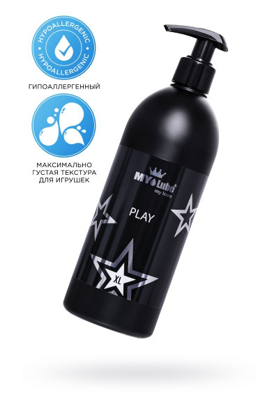 Лубрикант на водной основе для использования с секс-игрушками MyLube PLAY - 500 мл. Лубрикант на водной основе для использования с секс-игрушками MyLube PLAY - 500 мл.