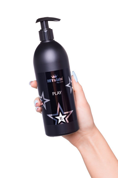 Лубрикант на водной основе для использования с секс-игрушками MyLube PLAY - 500 мл. Лубрикант на водной основе для использования с секс-игрушками MyLube PLAY - 500 мл.