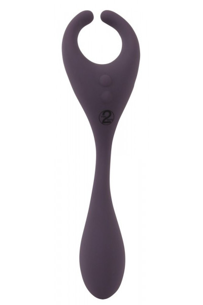 Фиолетовый универсальный вибратор Remote Controlled Couples Vibrator Фиолетовый универсальный вибратор Remote Controlled Couples Vibrator