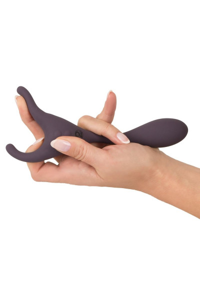 Фиолетовый универсальный вибратор Remote Controlled Couples Vibrator Фиолетовый универсальный вибратор Remote Controlled Couples Vibrator