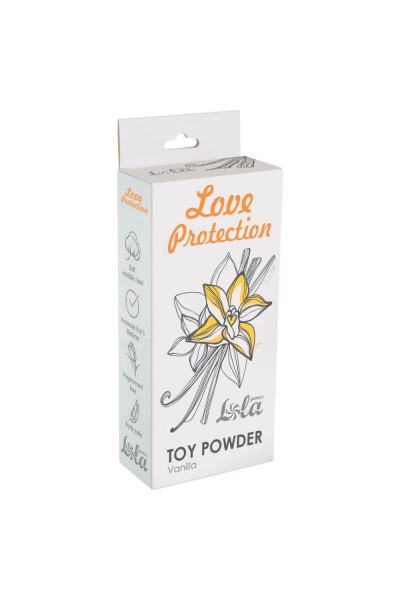 Пудра для игрушек Love Protection с ароматом ванили - 30 гр. Пудра для игрушек Love Protection с ароматом ванили - 30 гр.