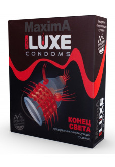Презерватив LUXE Maxima Конец света - 1 шт.
