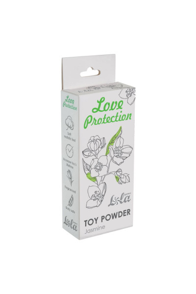 Пудра для игрушек Love Protection с ароматом жасмина - 15 гр. Пудра для игрушек Love Protection с ароматом жасмина - 15 гр.