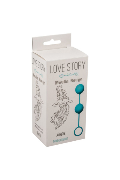 Голубые вагинальные шарики Love Story Moulin Rouge Голубые вагинальные шарики Love Story Moulin Rouge