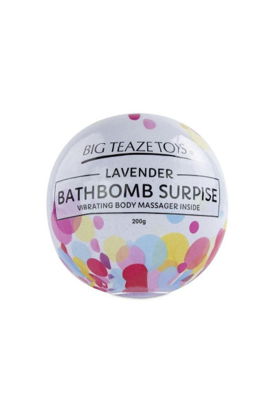 Бомбочка для ванны Bath Bomb Surprise Lavander + вибропуля Бомбочка для ванны Bath Bomb Surprise Lavander + вибропуля